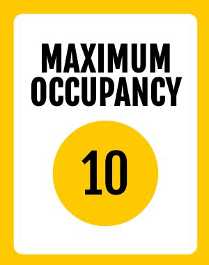 Maximum Occupancy Poster