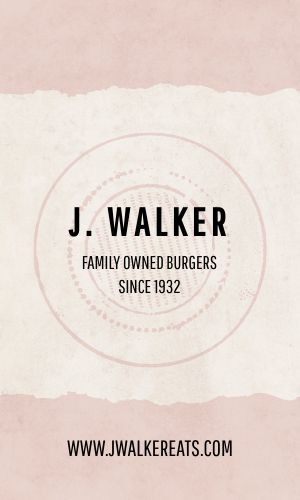 American Burger Business Card